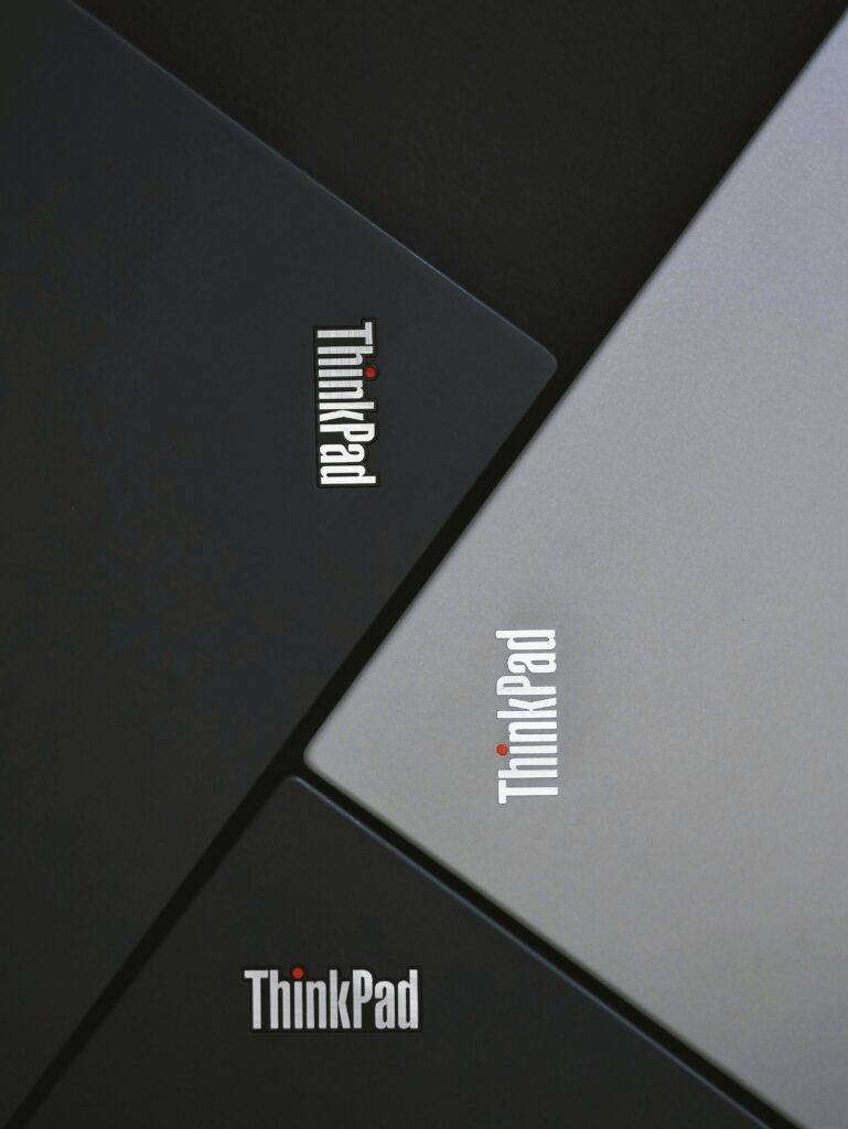 LENOVO (SINGAPORE) PTE. LTD. v. RPD WORKSTATIONS PRIVATE LIMITED, 2024: Madras High Court on IP Clash and Contractual Breach in Workstation Deal Close-up of three Lenovo ThinkPad laptops angled stylishly. Modern and sleek product photography.